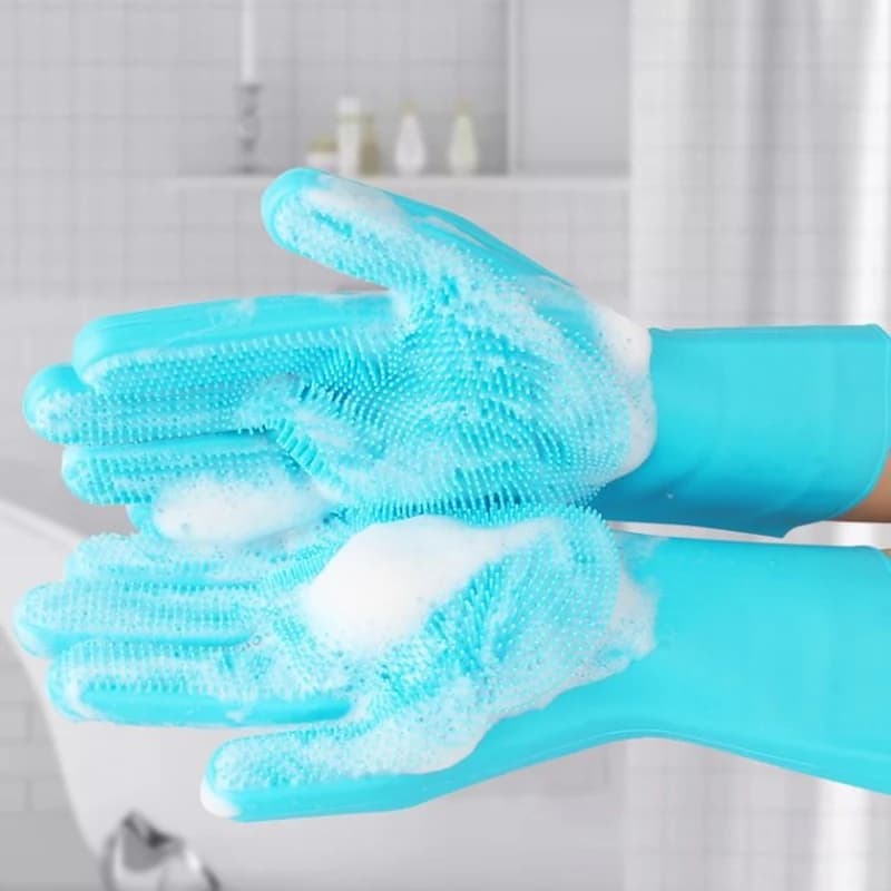 Pet Grooming Massage Gloves