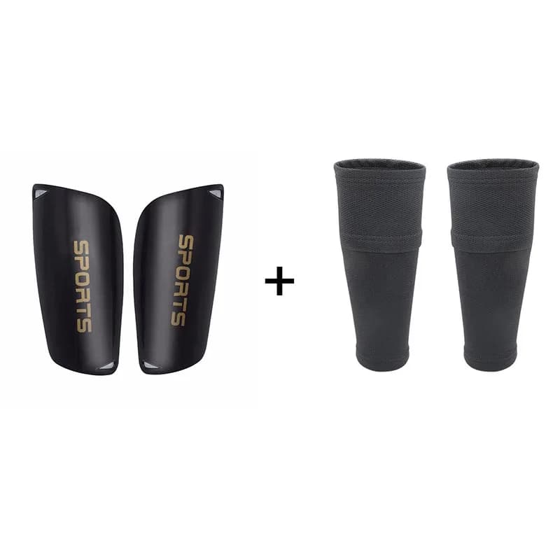 Sports Set Soccer Shin Guard Leg Cover Independent Pocket Anti-Drop Elastic Breathable Unisex Football Protective Gears