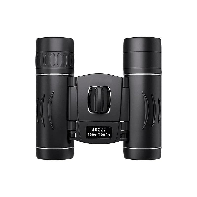 40x22 HD Binoculars with BAK4 FMC Folding Mini Telescopic Sight for 2000M Long Range Ideal for Hunting Sports Camping & Travel