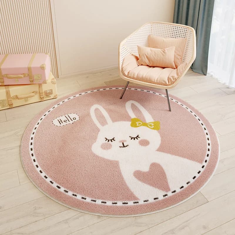 Cartoon Round Area Rug