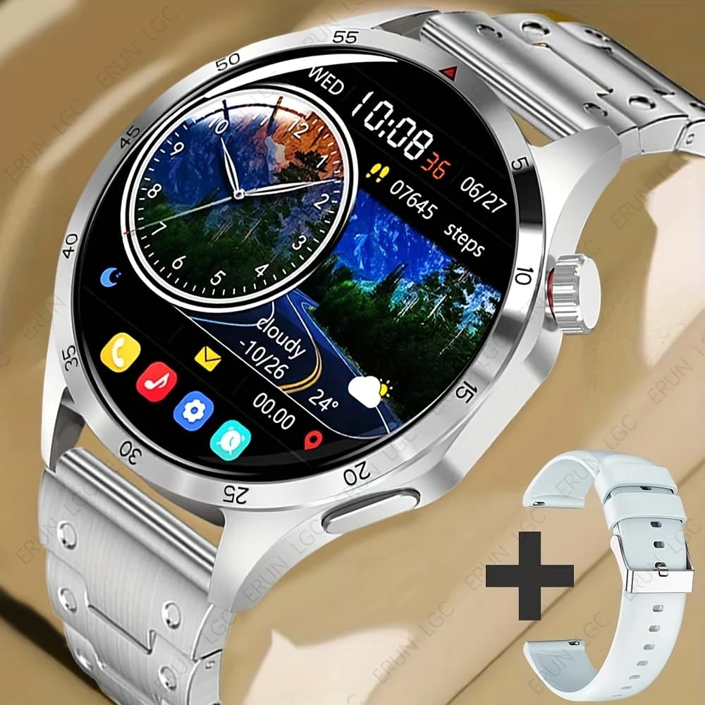 Smart Watch, 1.5-inch Touch Screen, Stylish Dot Strap, Sports Tracking, with Call Reminder/Message Reminder/Alarm Reminder