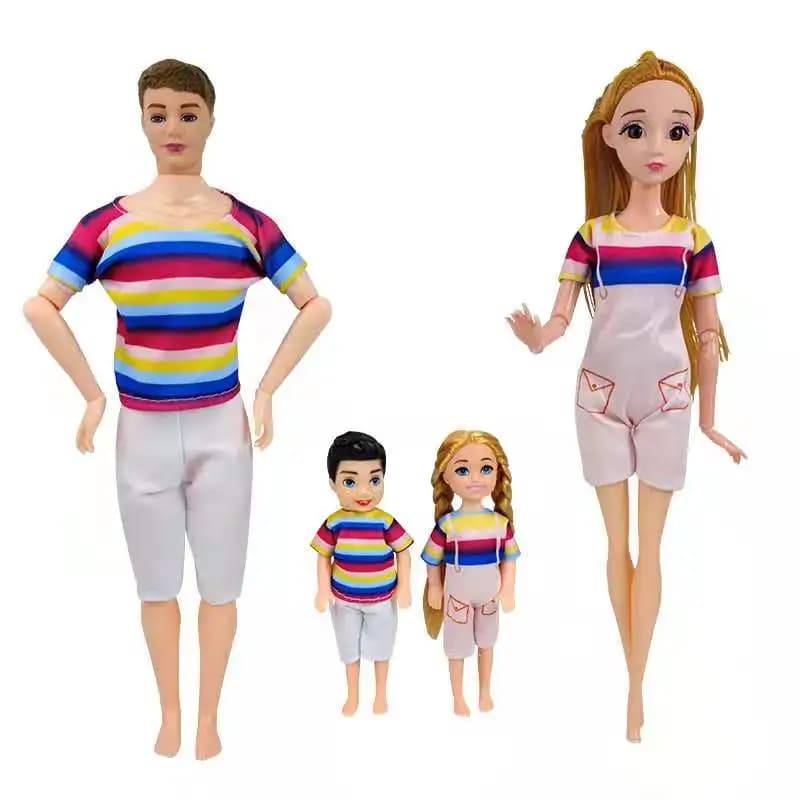 Doll Clothes Mini Dress Family Outfit Accessories