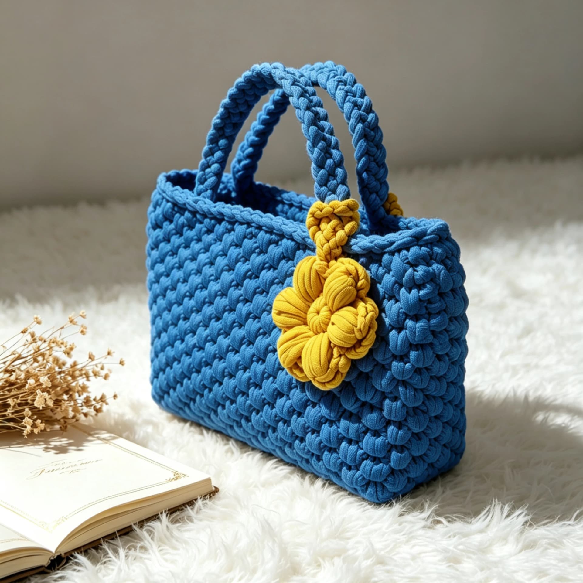 Women's Handbag, Bohemian Style Bag, Handmade Crochet Bag, Commuter Bag, Hawaiian Vacation Bag, Portable Bag, Unique Bag, Personalized Bag