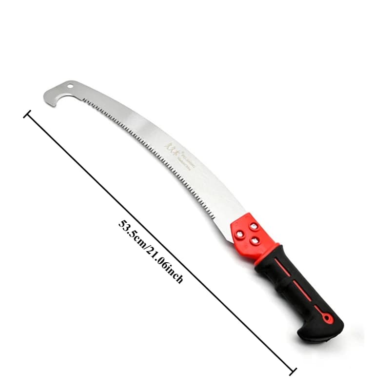 Curved Pruning Saw with Iron Handle