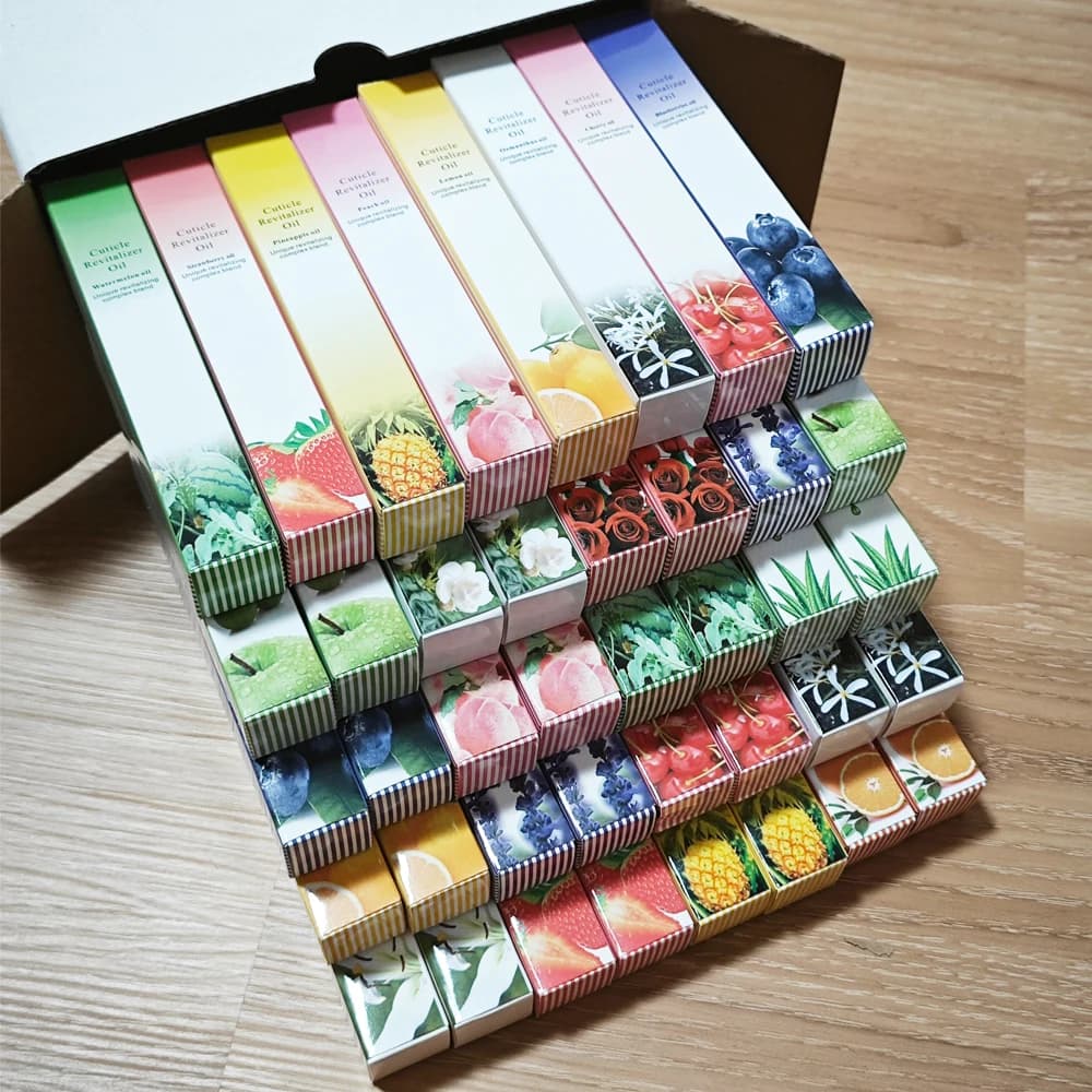 Cuticle Oil Pen Set with Brush Applicator