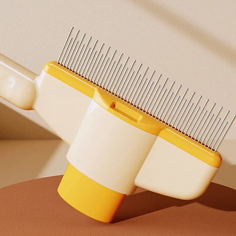 Self-Cleaning Dog and Cat Hair Removal Comb
