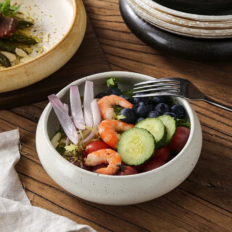 Ceramic Appetizer Dipping Bowl Set