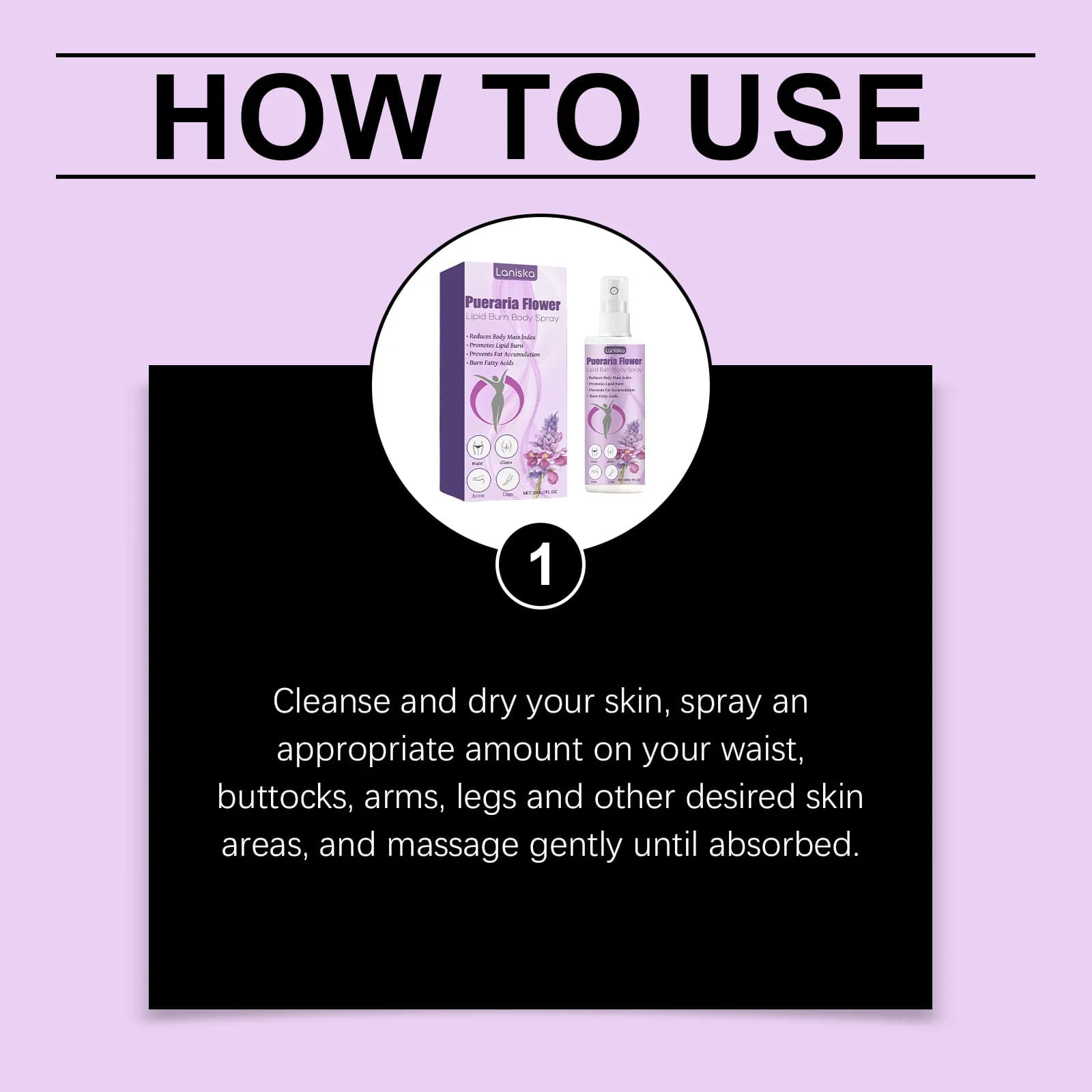 Pueraria Mirifica Body Care Spray