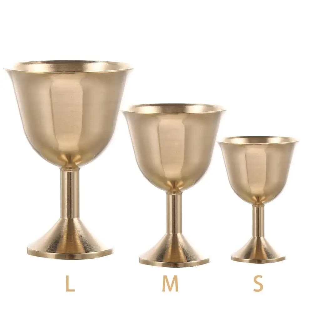 Metal Gold Copper Wine Goblet