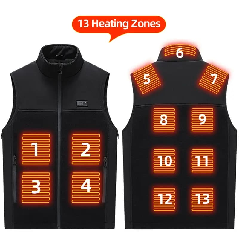 USB Rechargeable Heated Vest