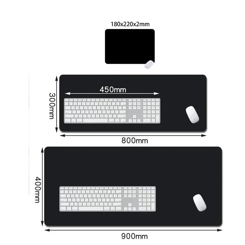 Gaming Mouse Pad XXL Marble Gray