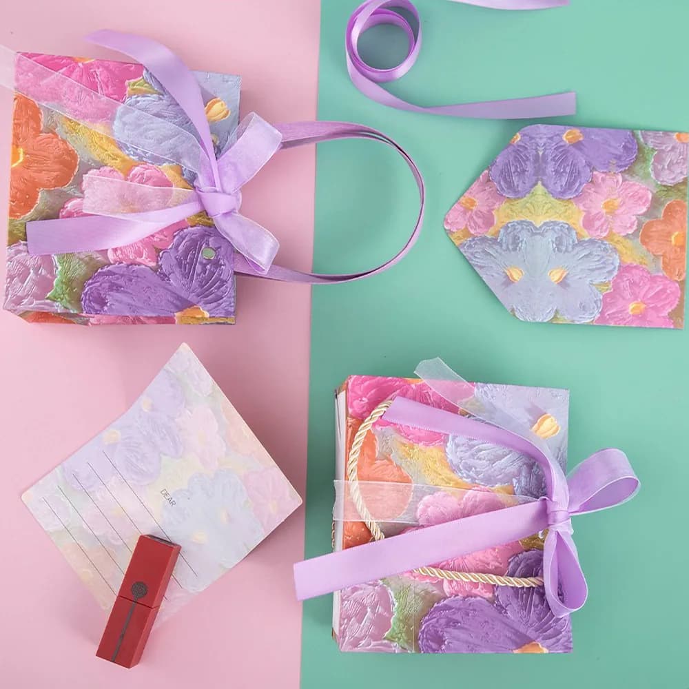 Kraft Paper Gift Bag with Handles