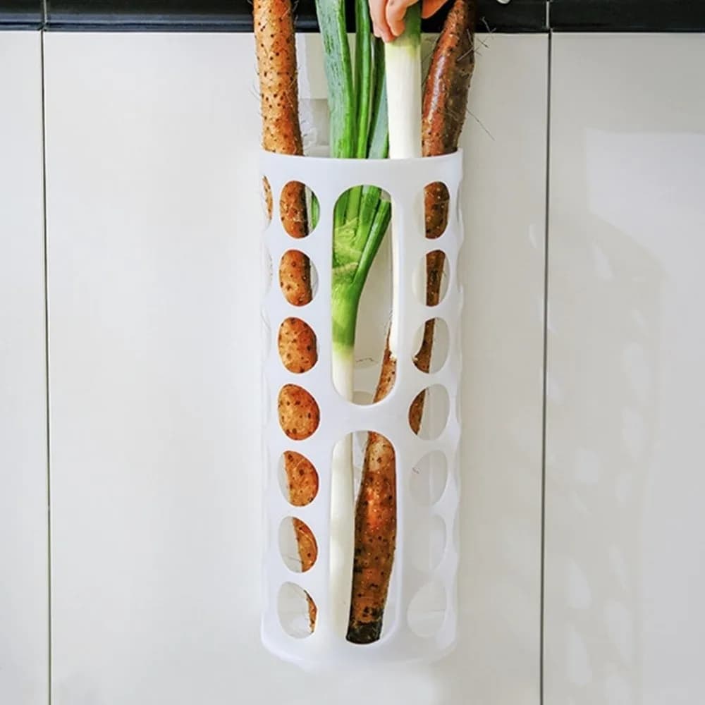 Wall-Mounted Garbage Bag Storage Holder
