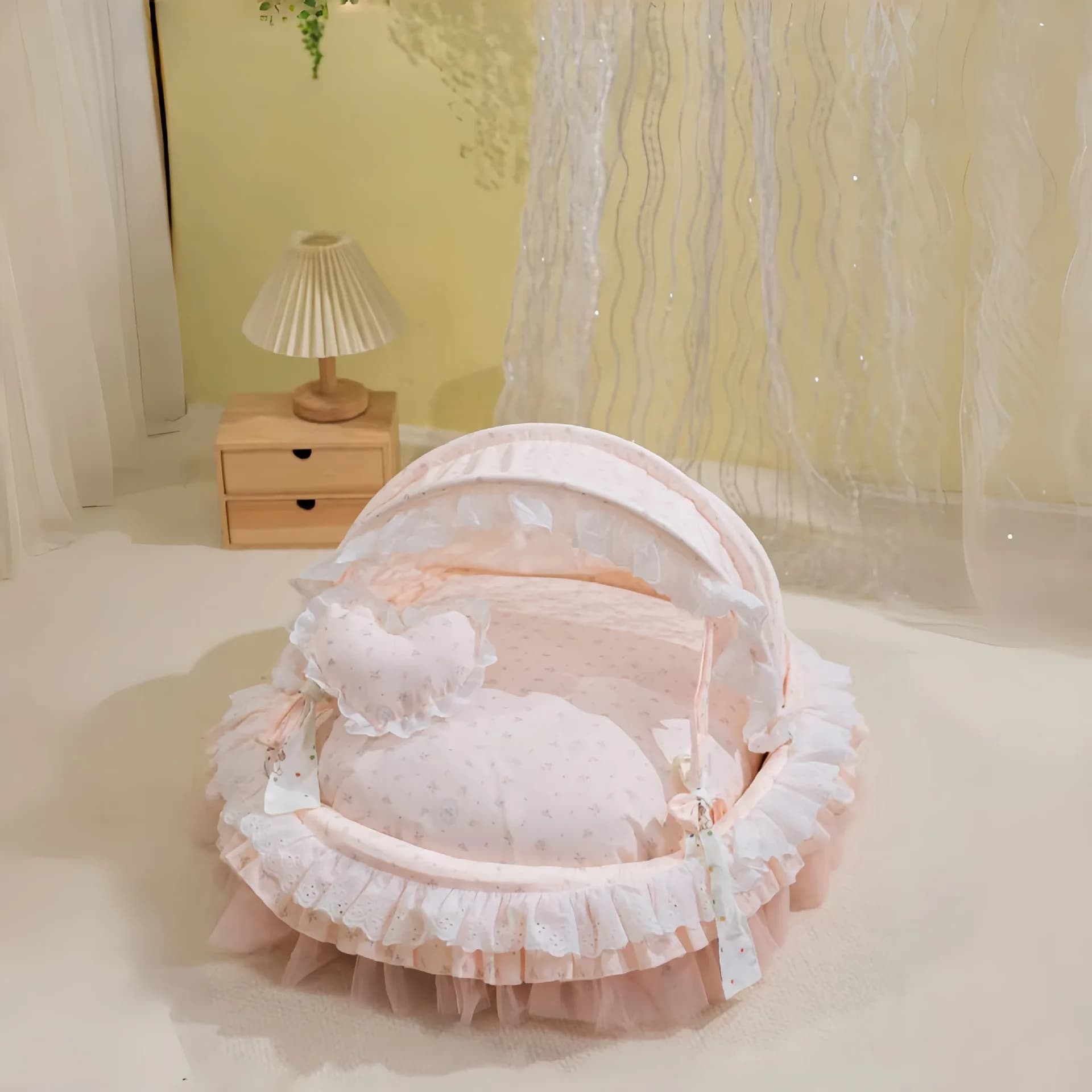 Elevated Pet Bed for Small Dogs and Cats