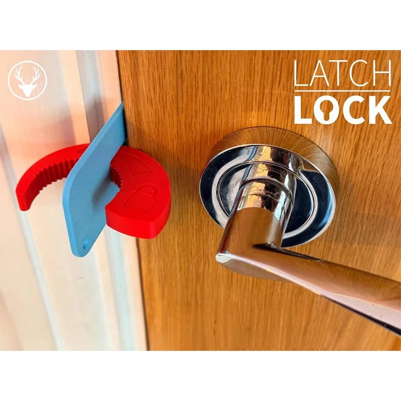 Portable Door Lock No-Drill Travel Deadbolt