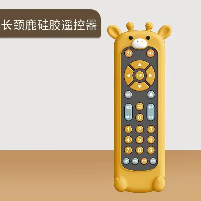 Baby TV Remote Control Toy with Music and Lights