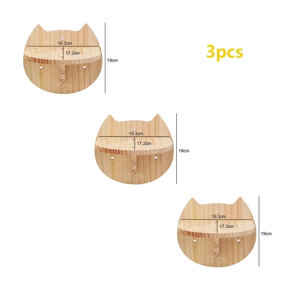 Cat Wall Shelf Climbing System