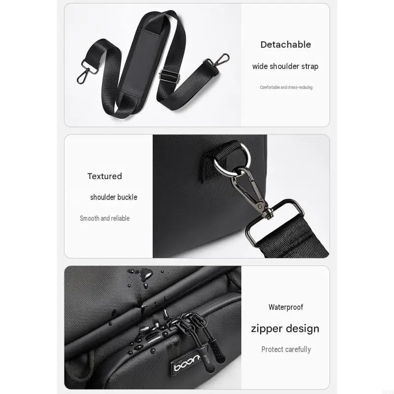 Crossbody Camera Bag with Adjustable Strap
