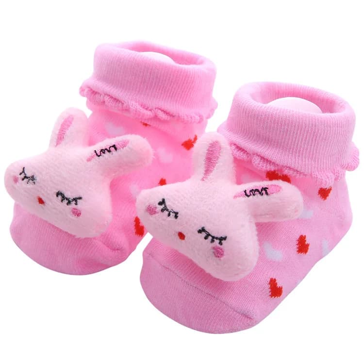 Baby Socks Newborn Anti-Slip Cartoon Animals