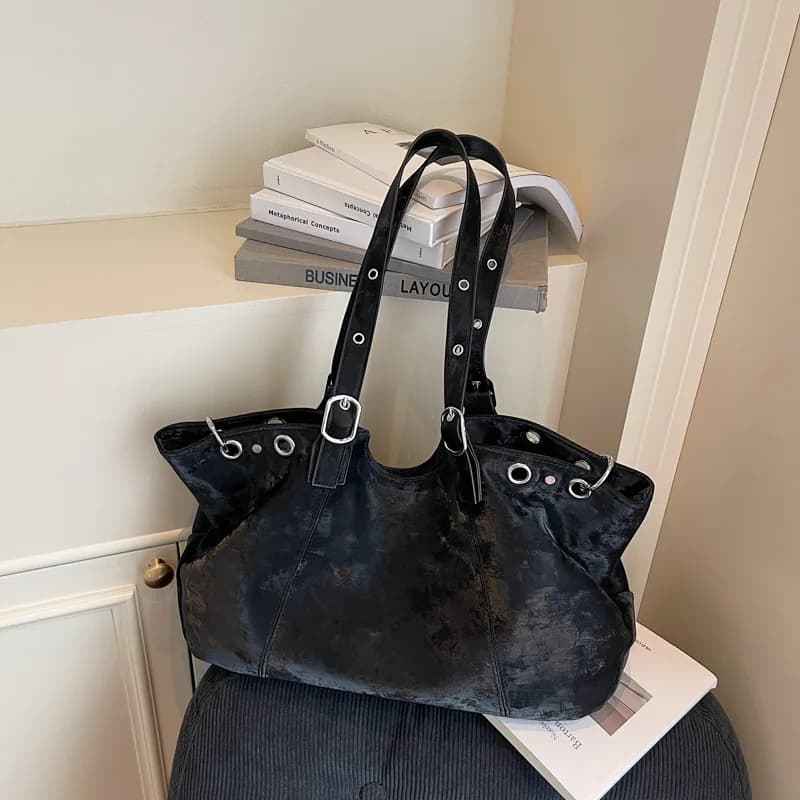 Vintage Big Bags For Women Handbags Top-handle Handbag Fashion Satchel Dumpling Pack Tote Shoulder Bag Hobos Large Purse Bolsa