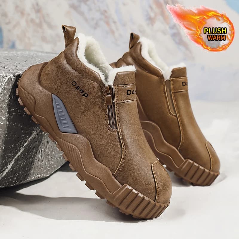 Winter Mid-Top Snow Boots for Men and Women