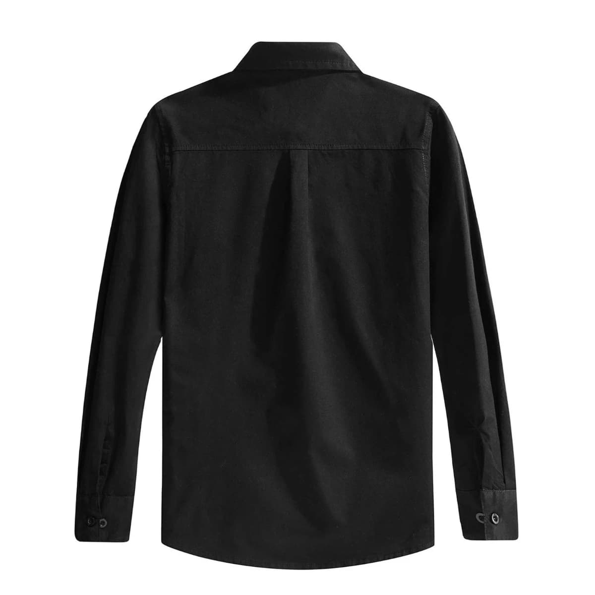 Boys Black Dress Shirt for School and Formal Events