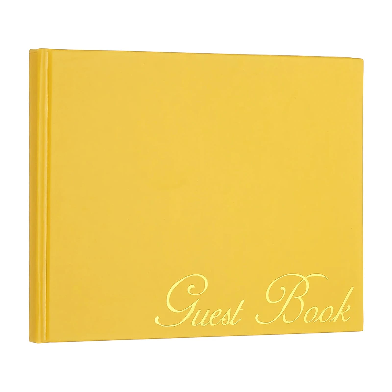 Elegant Leather Guest Book