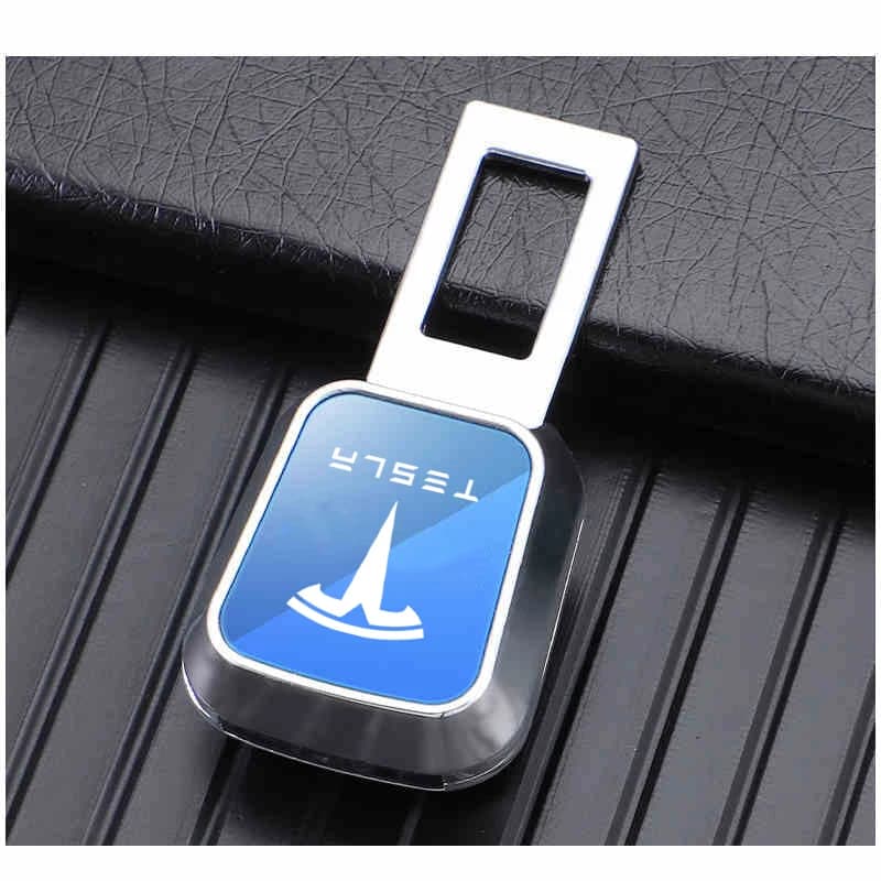 Car Safety Buckle Clip Seat Belt Extender Accessories For Tesla Model 3 Y S X Cybertruck Car Interior Accessories.
