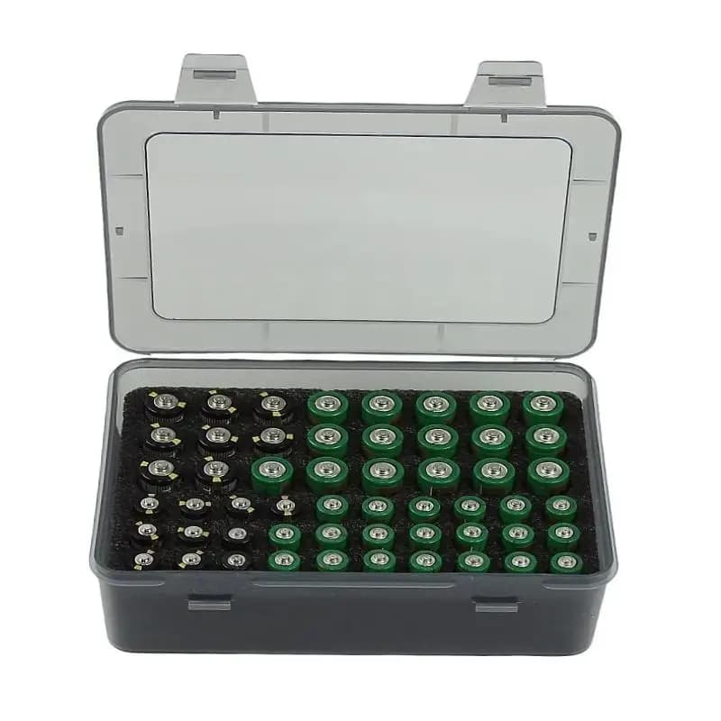 Battery Storage Organizer Box