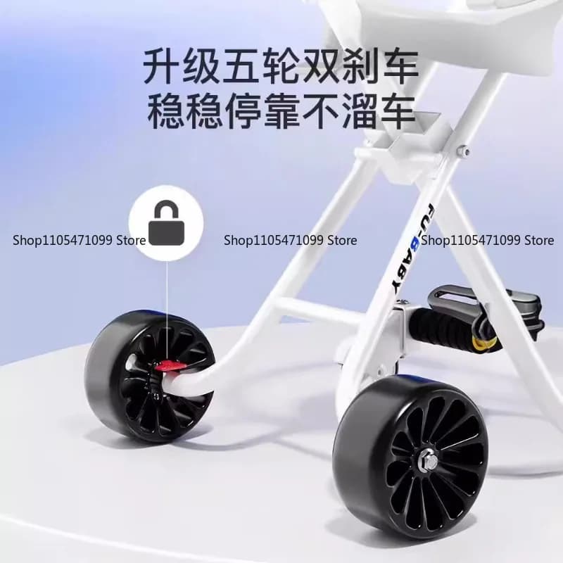Lightweight Folding Toddler Stroller