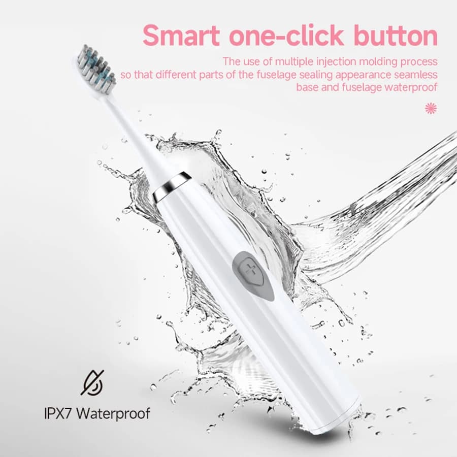 Electric Toothbrush With Soft DuPont Bristles