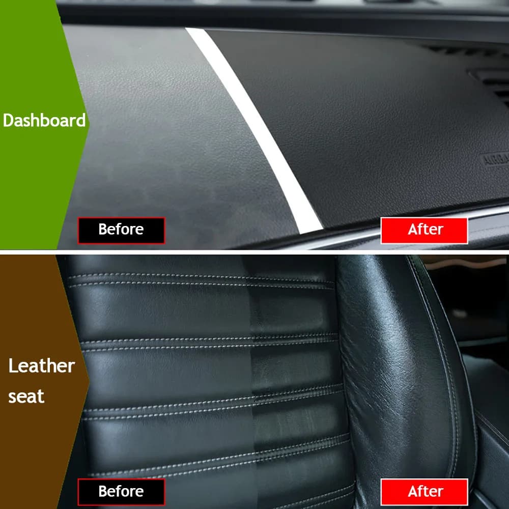 Car Interior Restore Renovation Cleaner Multi-functional Car Rubber Plastic Leather Cleaning and Stain Removal Maintenance Agent