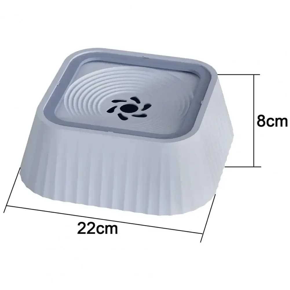 Pet Water Fountain with Floating Plates
