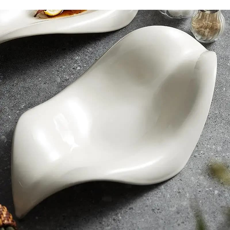 Ceramic Dinner Plate Solid Color