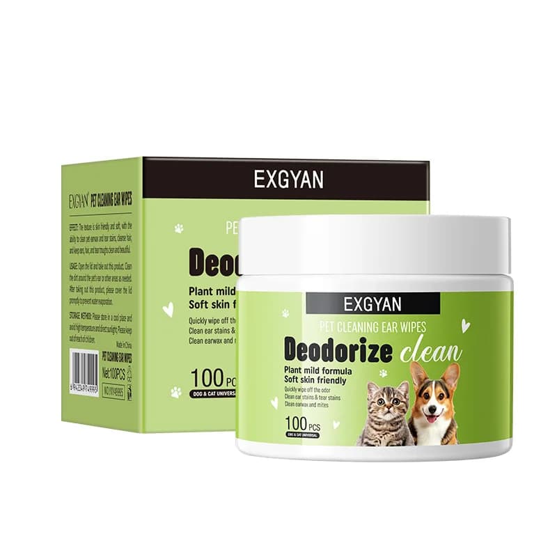 Pet Ear Cleaning Wipes 100 Pack