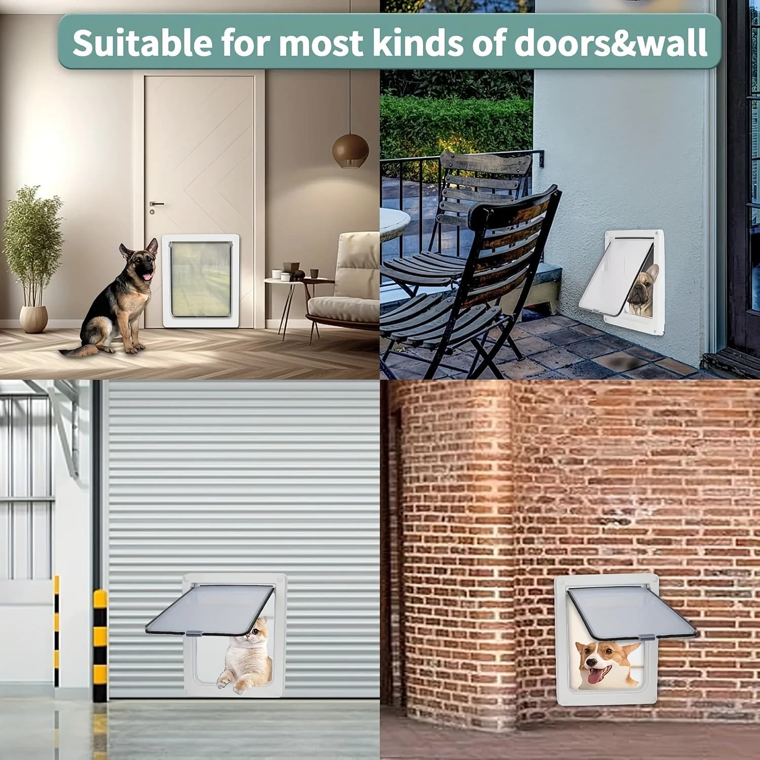 Dual Direction Pet Door Gate Divider