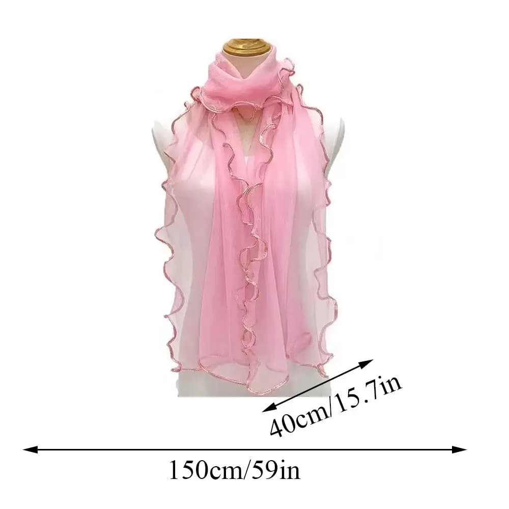 Lightweight Polyester Scarf Shawl