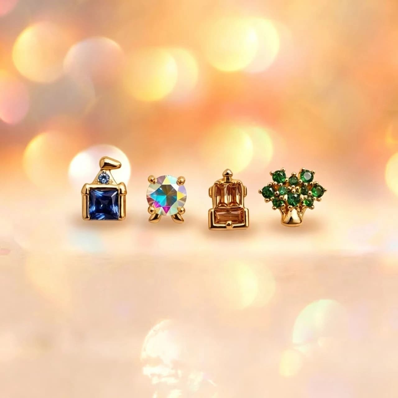 Amusement Park Stud Earrings