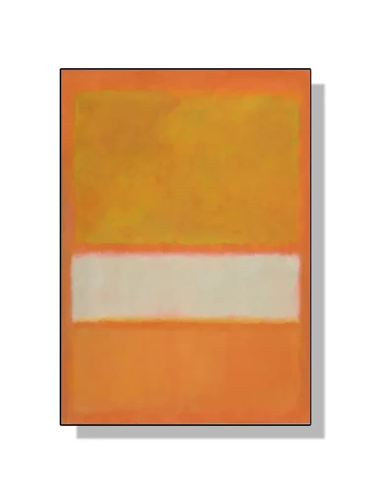 Abstract Colorfield Canvas Wall Art Print
