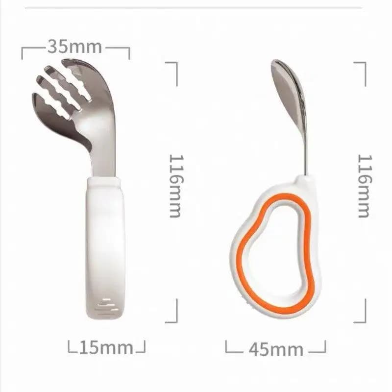 Infant Weaning Spoon and Fork Set