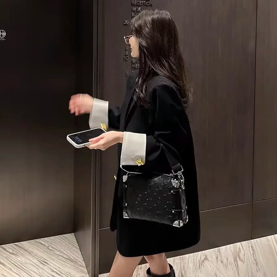Long Solid Blazer Jacket for Women