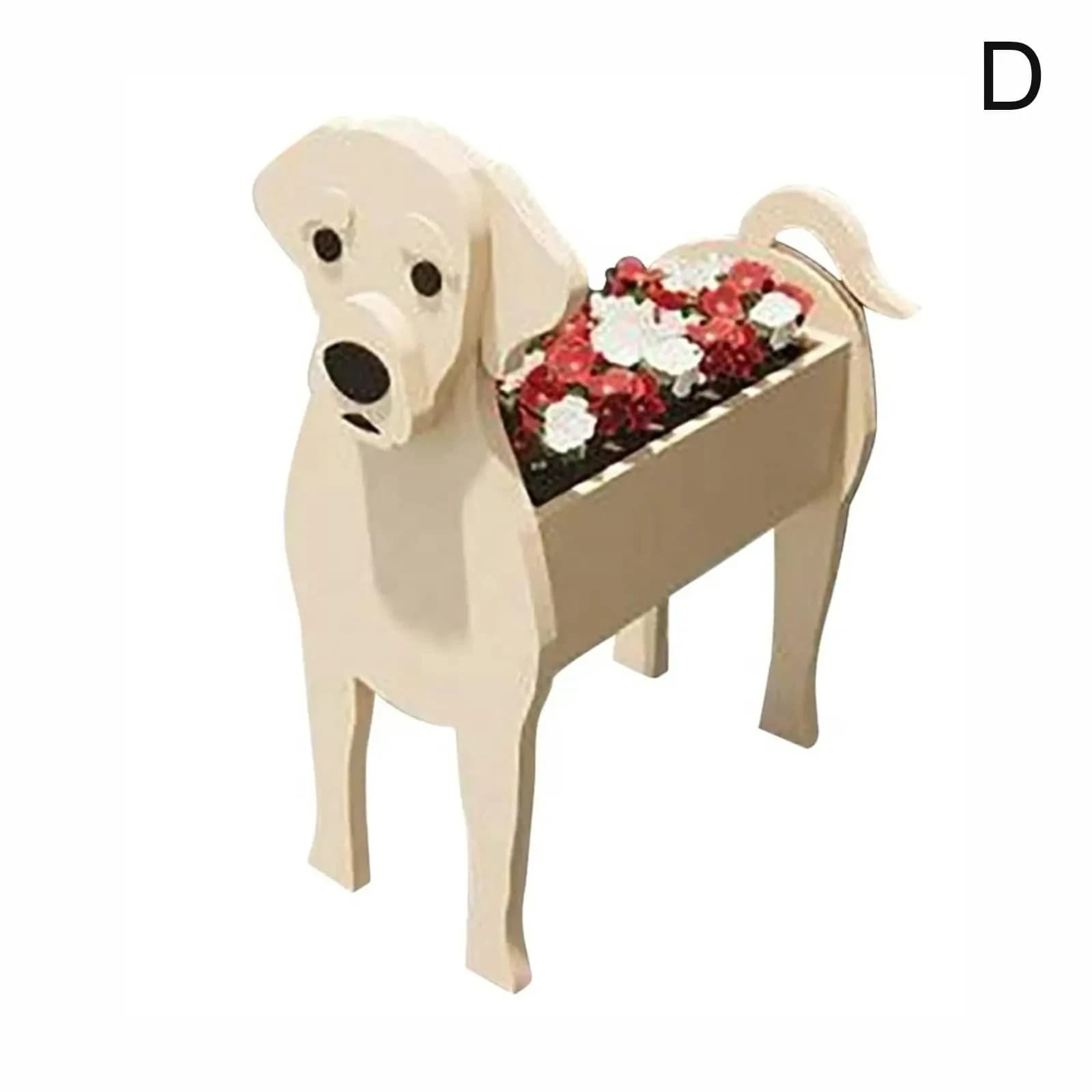 Cute Animal Dog Flower Planter Pot