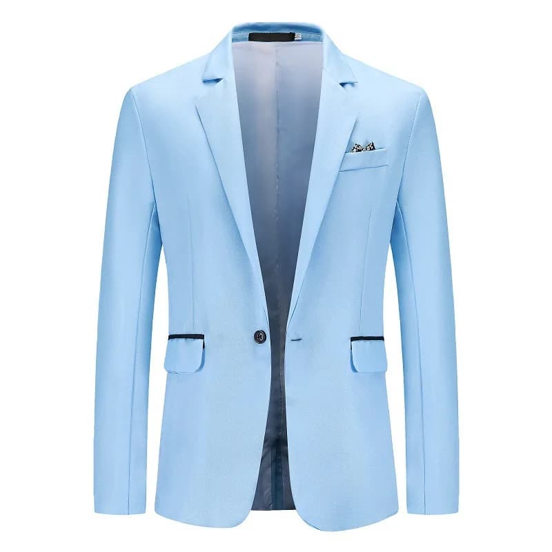 Men's Single Button Summer Blazer