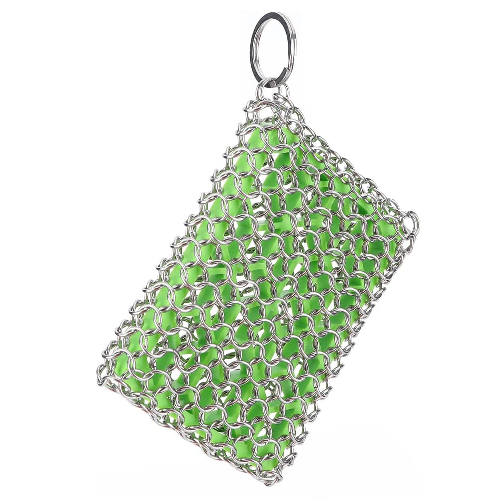Cast Iron Chainmail Scrubber