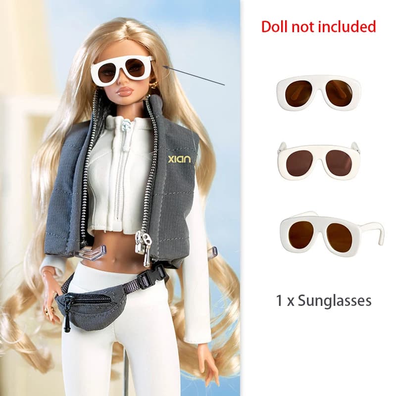 30cm Xianxian Supermodel Clothes Accessories APRES Series Sportswear Style Fashion Sweatshirt+Half Skirt+Trousers+Waistcoat Set