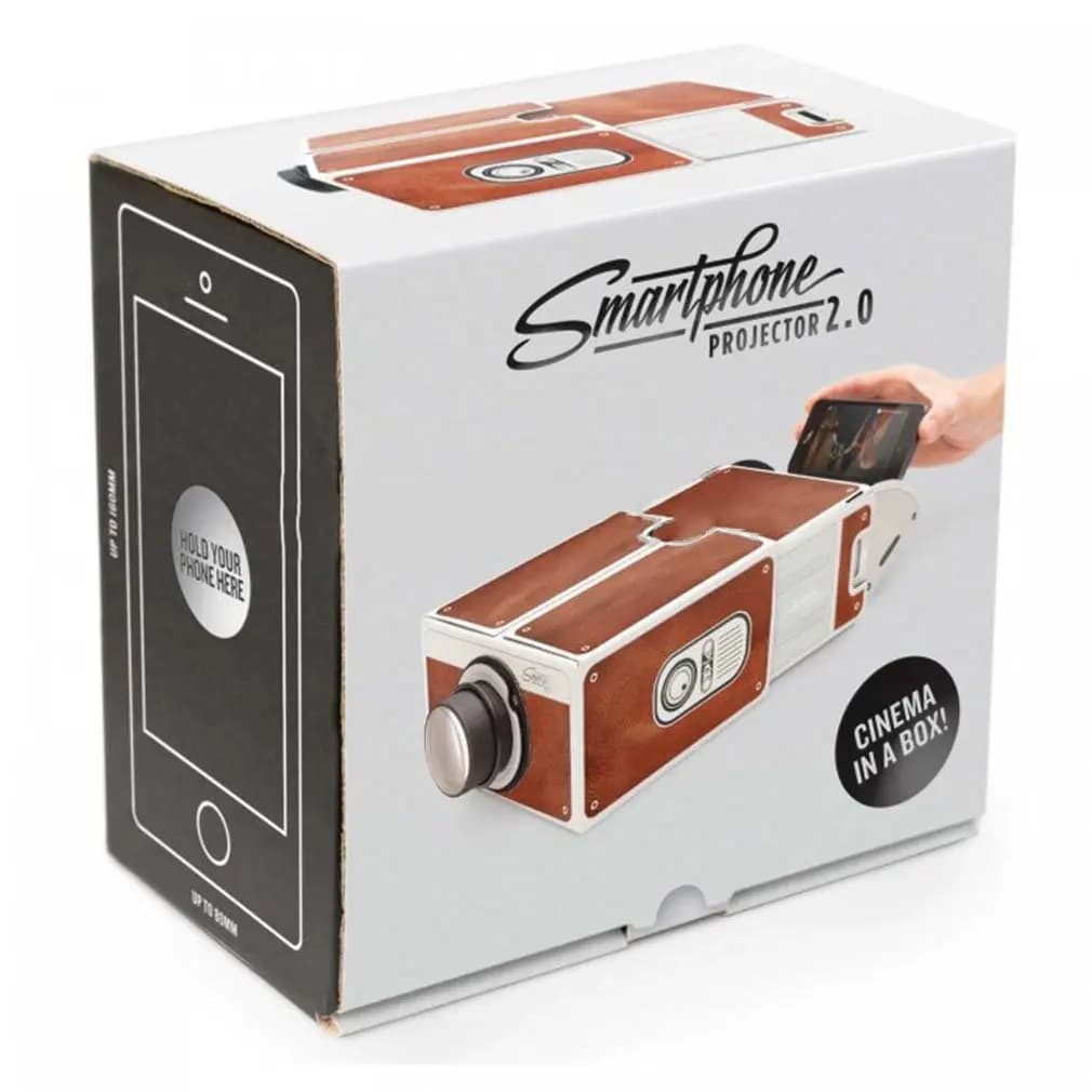 Smartphone DIY Wall Projector