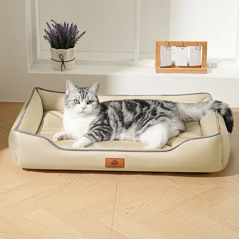 Extra Thick Supportive Dog Bed for Large Dogs