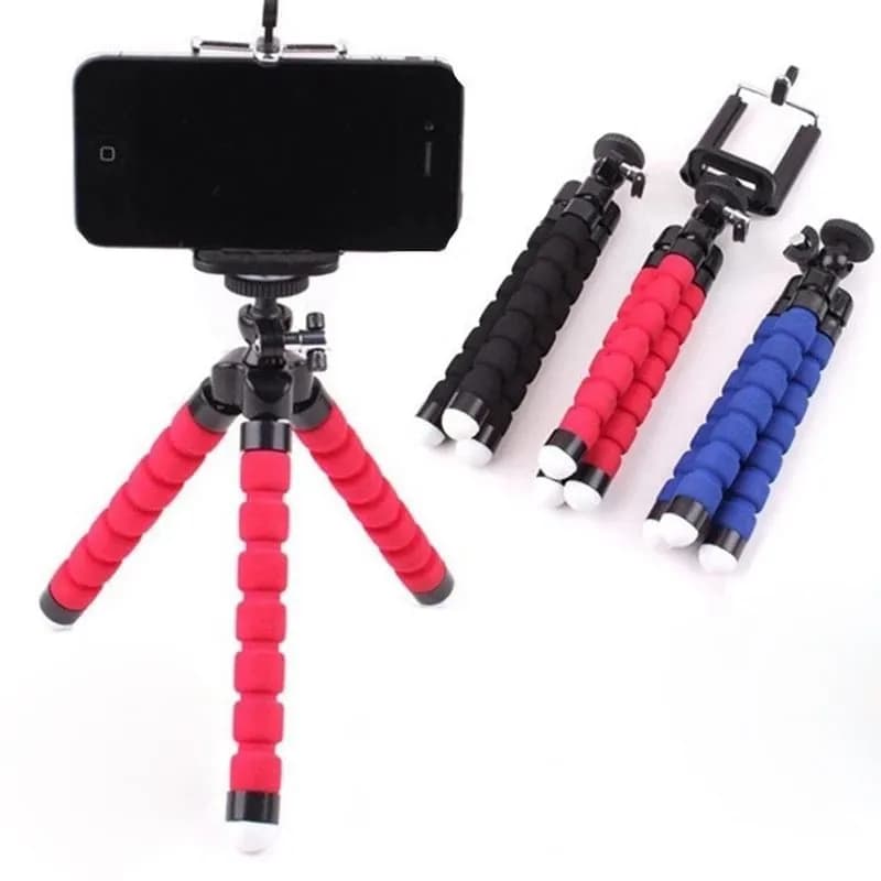 Flexible Tripod Phone Holder Stand