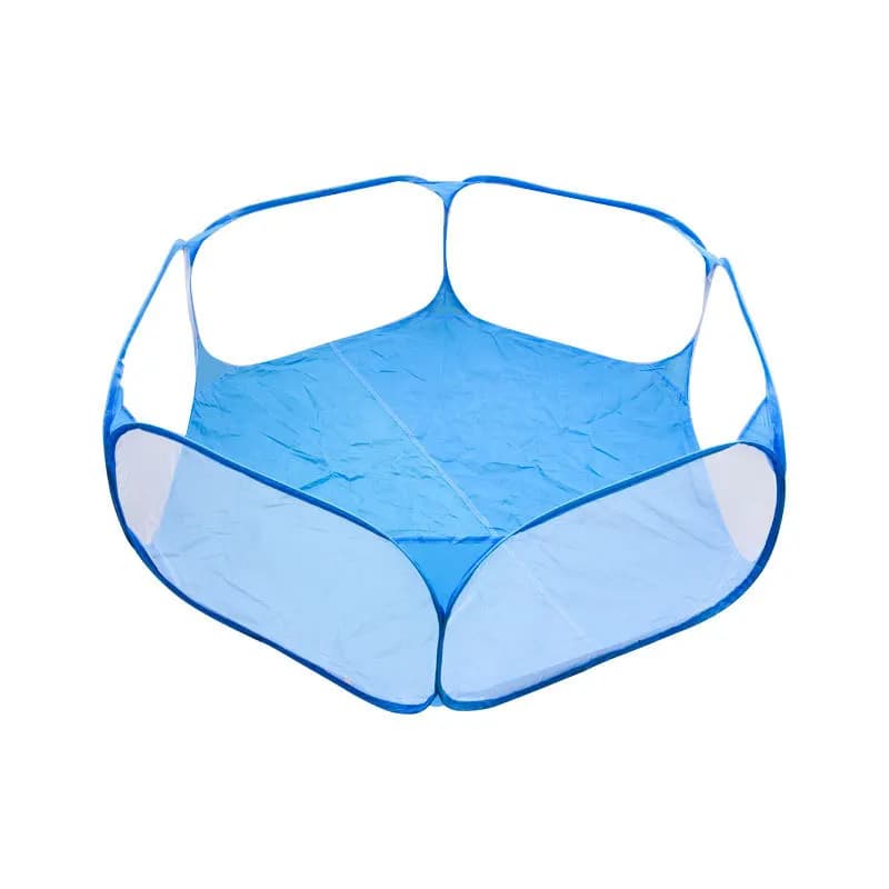 Foldable Cat Maternity Playpen Open Pet Play Transparent Pet Cage Yard Fence for Dog Cat Rabbit Guinea Pig Indoor Outdoor