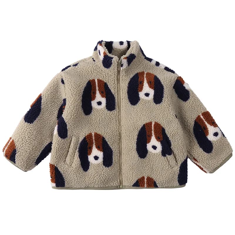 Kids Winter Jacket with Thickened Lining
